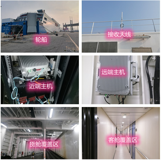  鸡冠海上游轮轮船渔船覆盖案例